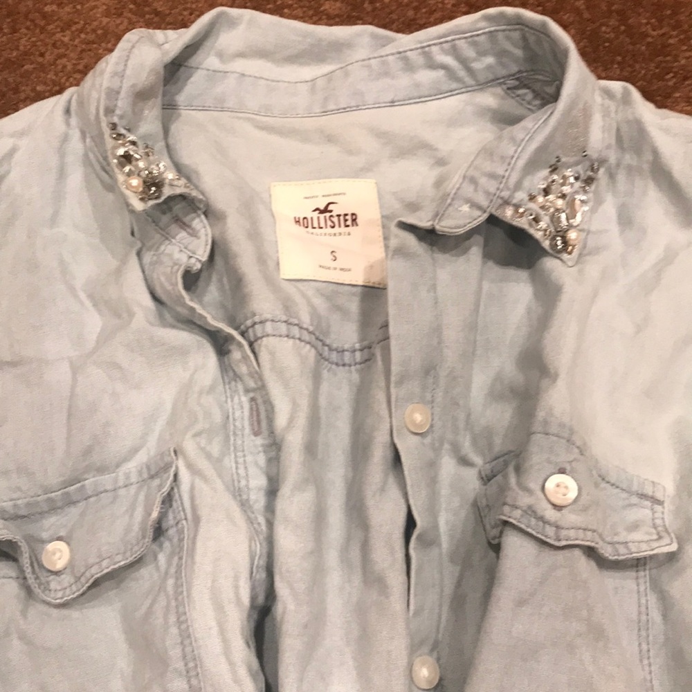 Hollister button down shirt